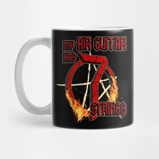 My Air Guitar has 7 strings Mug